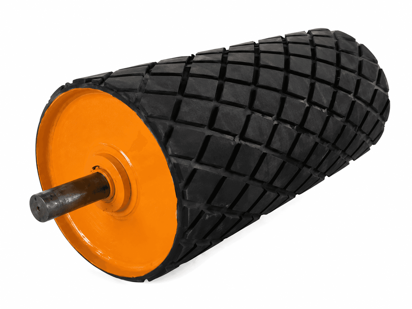 Drum Pulley with Rubber Lagging